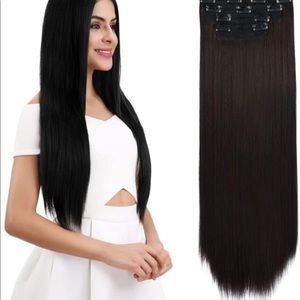 18inch Straight Long Hair Extensions